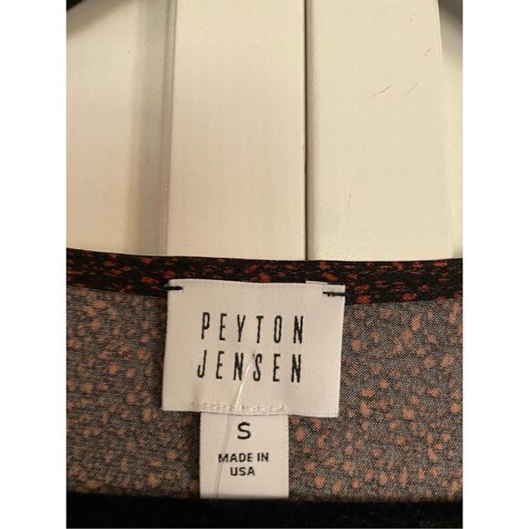 Evereve nwt Peyton Jensen draped front dress small - Picture 3 of 10